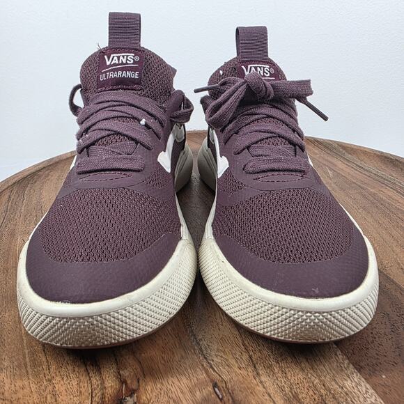 Vans UltraRange Rapidweld Womens Dark Red Burgundy Size 6.5 Running Shoes - Picture 4 of 10